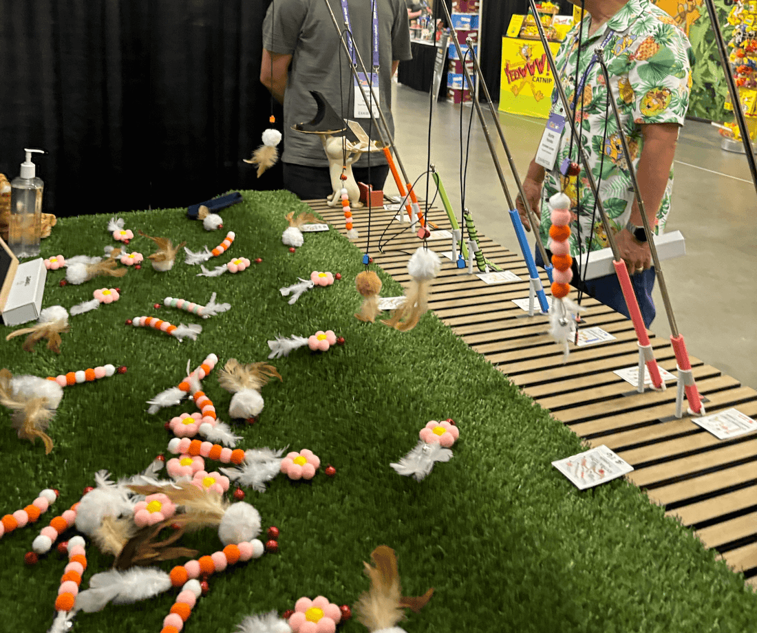 Behind the Booth: My First Time Showing a Cat Toy at CatCon
