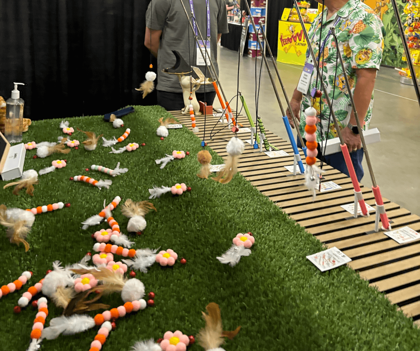 Behind the Booth: My First Time Showing a Cat Toy at CatCon